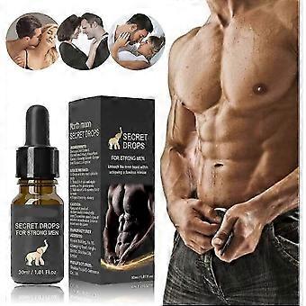 Hemmelige dråper for sterke menn, Enhanced Secret Drops, Ecstasy Secret Drops, Body Oil for menn, Double Ecstasy Secret Drops for sterke menn