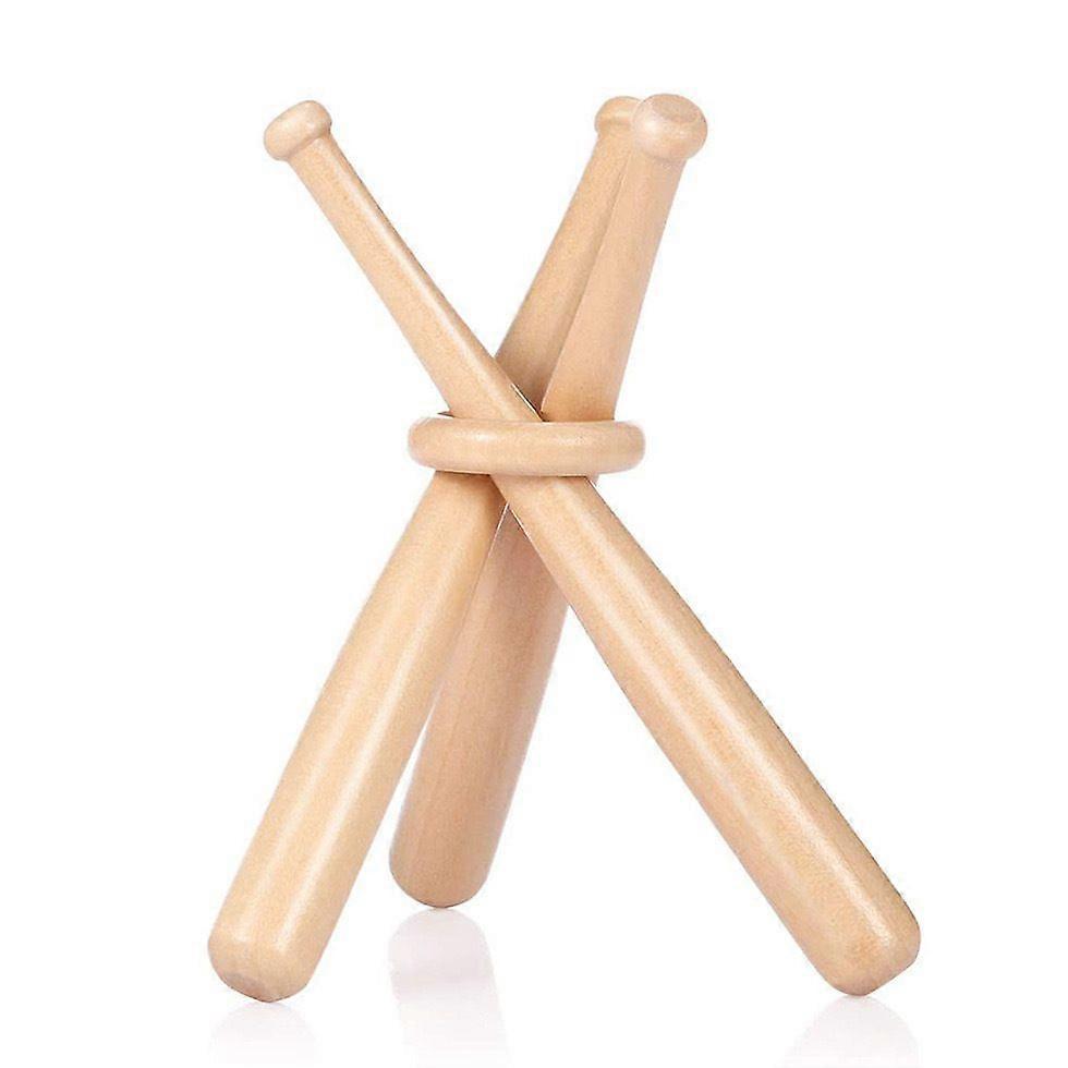 Mini Solid Wood Round Baseball Bat