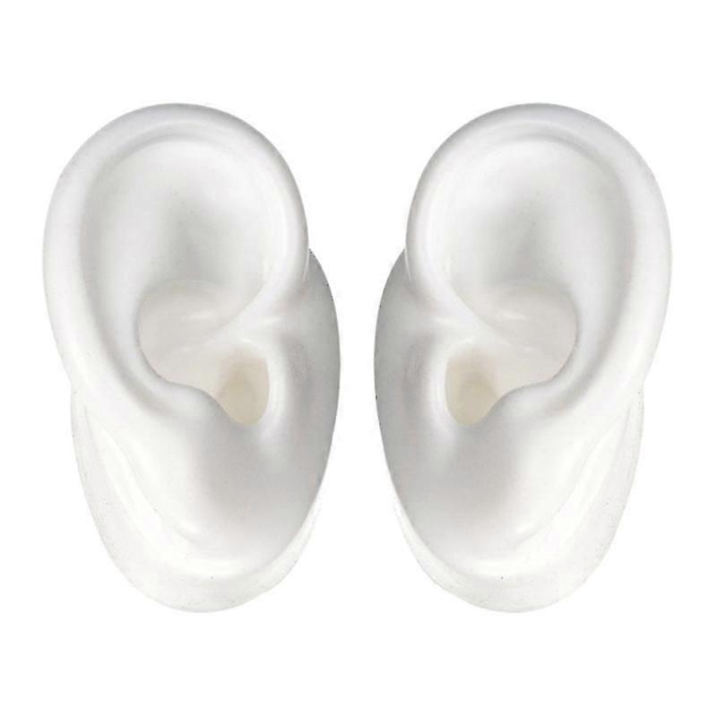 1 Pair Ear Shape Simulation Mold Creative Teaching Model For Ear Cleaning