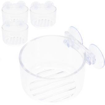 Transparante acryl plantenbak voor aquarium (4 stuks)