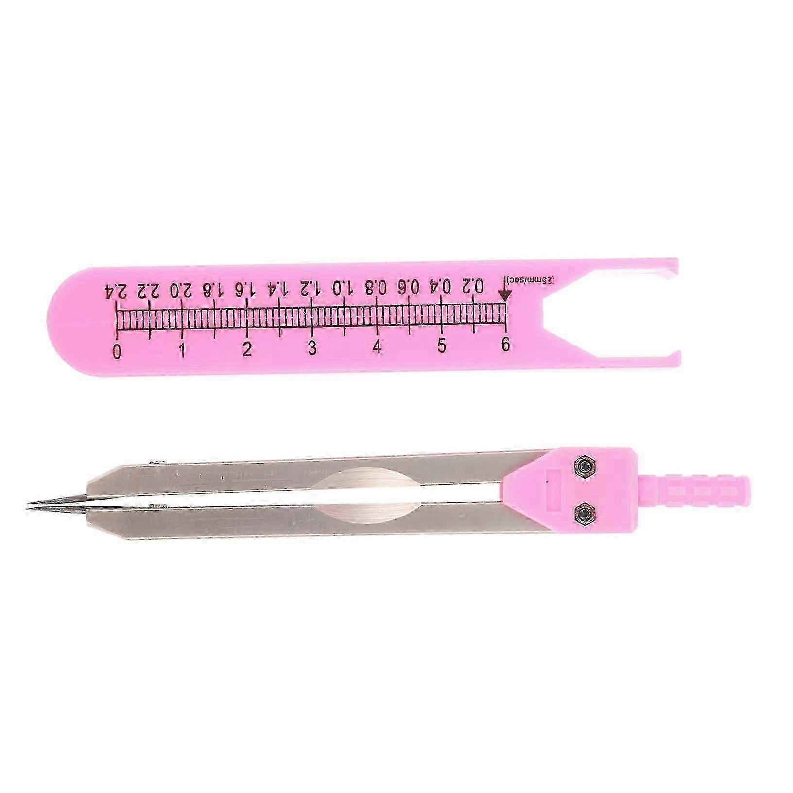 Electrocardiograph with quality design, practical clip, storage case, and ruler
