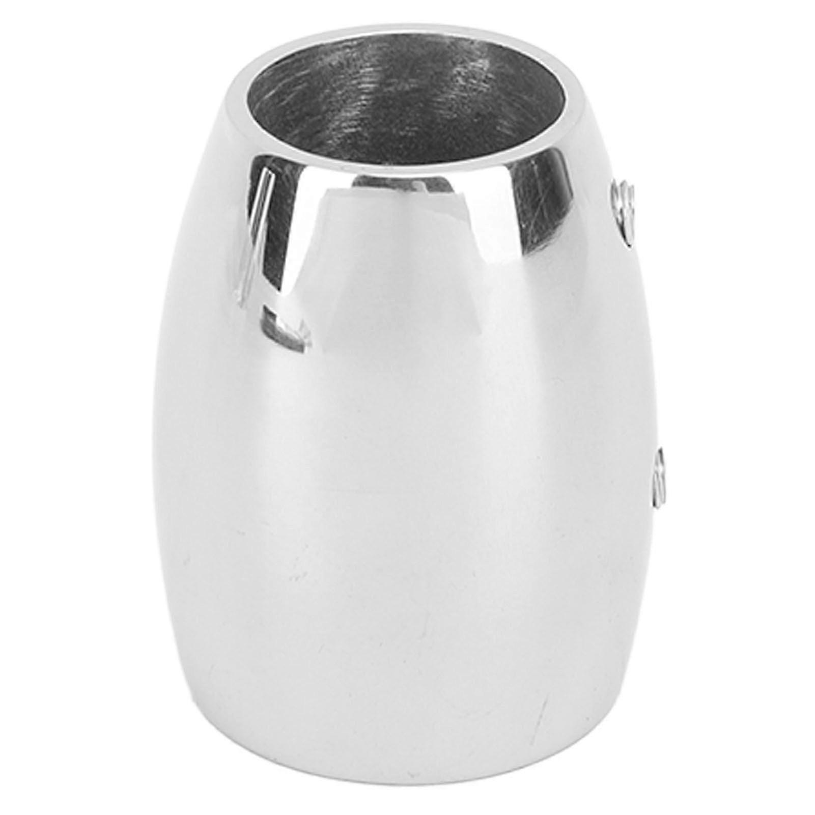 Flagpole base cylindrical design compatible with yacht ship