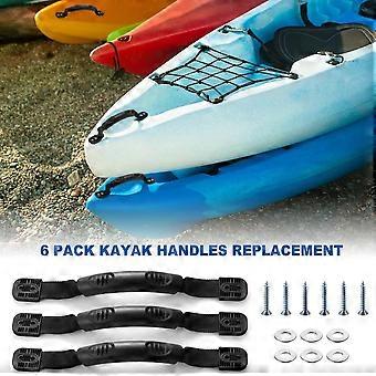 Kayak Carry Handles Replacement with Washers and Screws Boat Handles Kayak Parts Accessory for Outdoor Sport