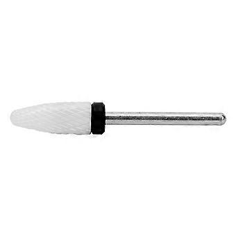 Extra Coarse Ceramic Nail Drill Bit Corn Head for Acrylic and Gel Nails, Color Coded Professional Grinding Tool