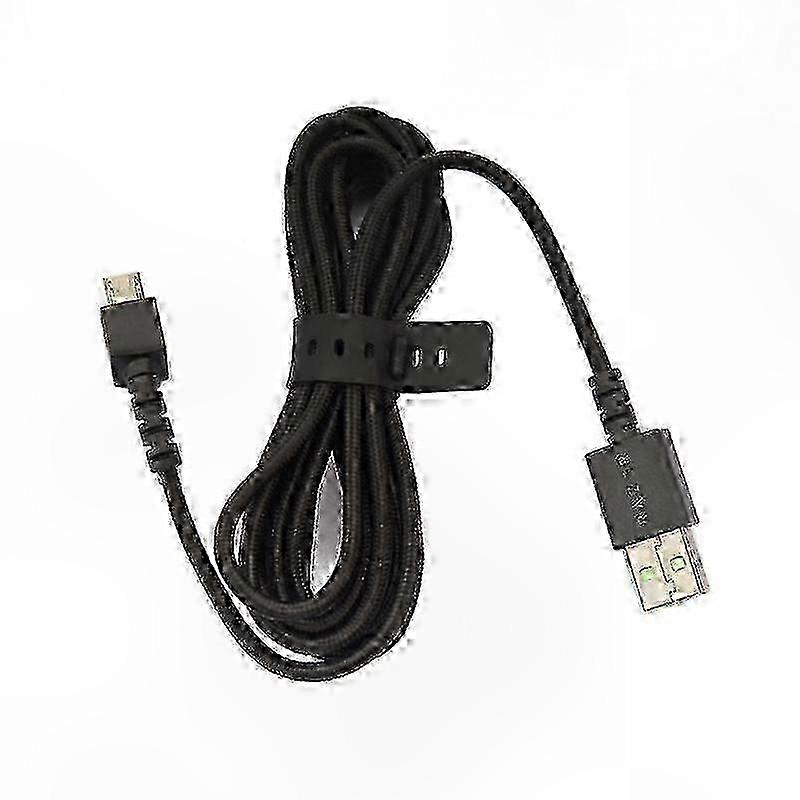 Nylon Braided USB Cable compatible with Wireless Mouse with HyperFlux Technology