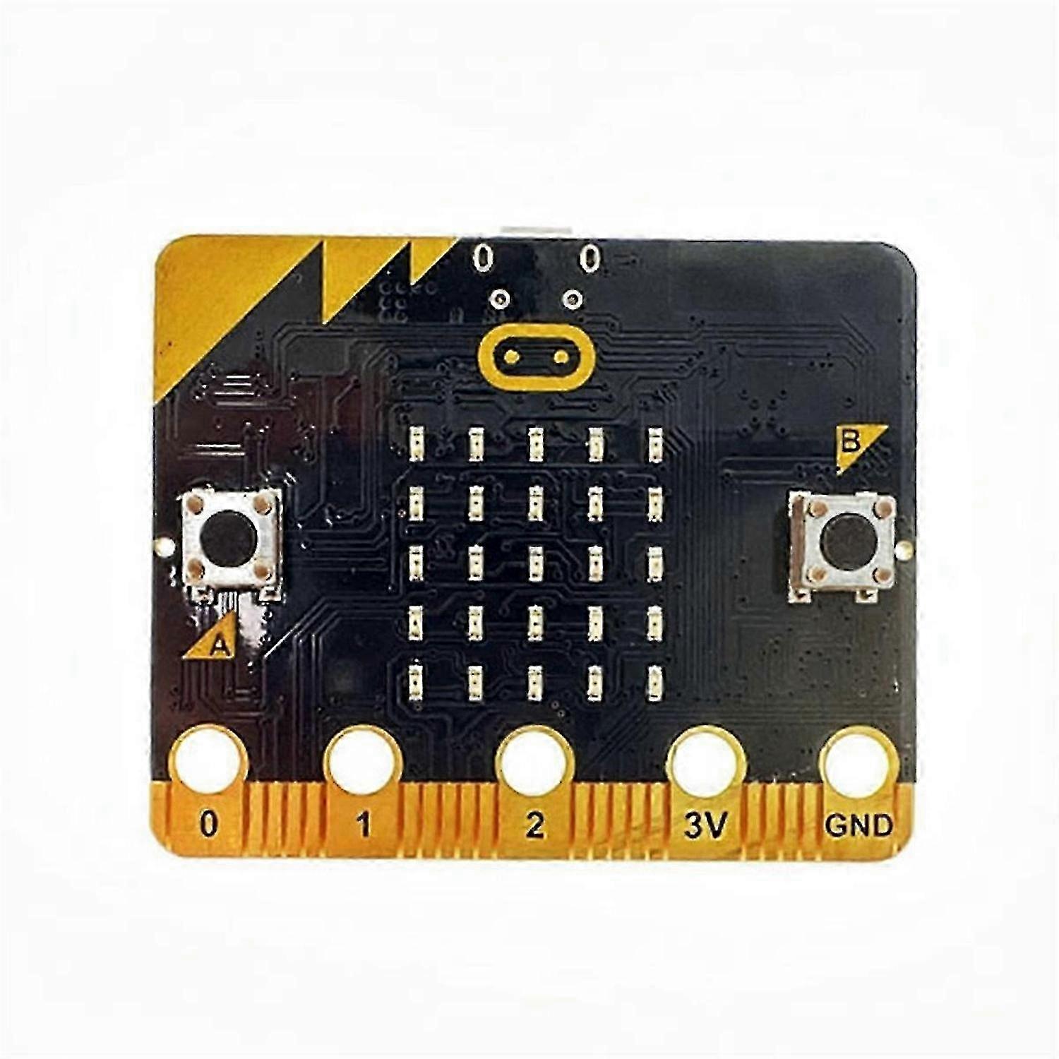 Micro-Bit GO NRF51822 Development Board BIT V1.5 Matrix:Bit Expansion PCB Black for Electronics Projects