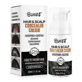Corrector capilar Bunee de 50 ml para cabello escaso. Rellenador de cabello, resistente al agua, de larga duración, para cabello grueso, cubre las canas.