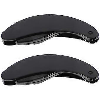 Black Metal Eyebrow Beauty Comb for Makeup Use 4Pcs Eyebrow Tool