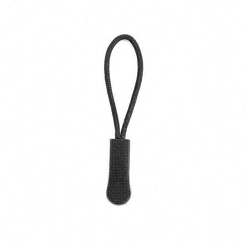 Jacket & Backpack Replacement Zipper Pulls & Cord Sliders, 20 Pcs Black
