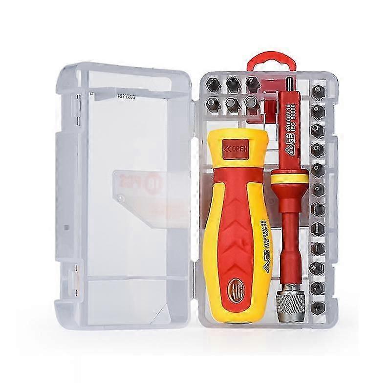 18pcs /Set Multi-Purpose Telescopic Screwdriver Tester Bit Combination 26-27