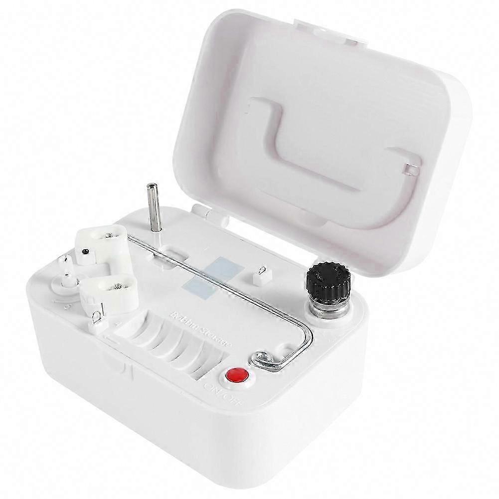 Electric Bobbin Winder Portable with Handle, Automatic USB/Battery Powered Machine