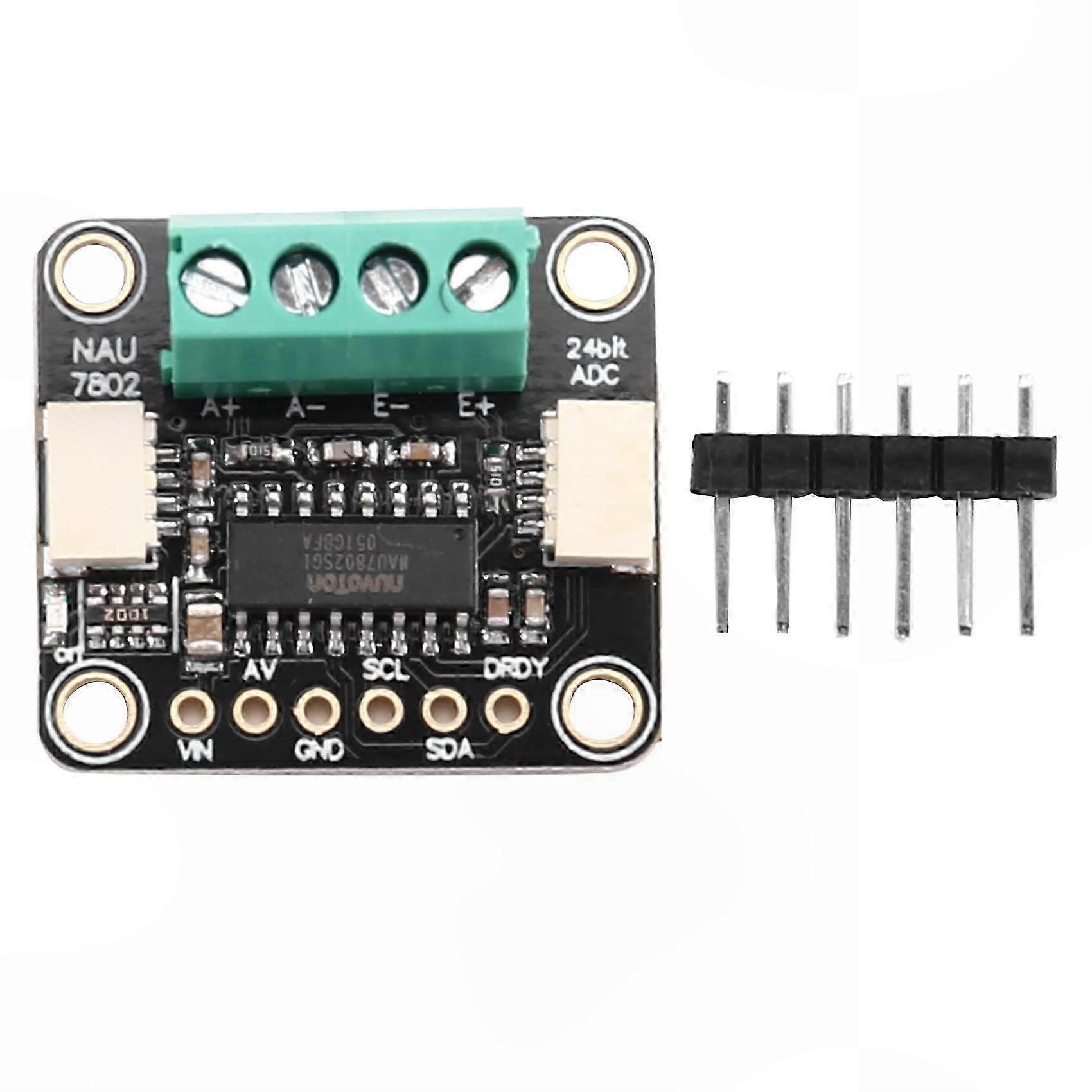 Advanced Electronics Projects 24-Bit ADC Module with 4538 NAU7802, High Precision STEMMA Qwiic