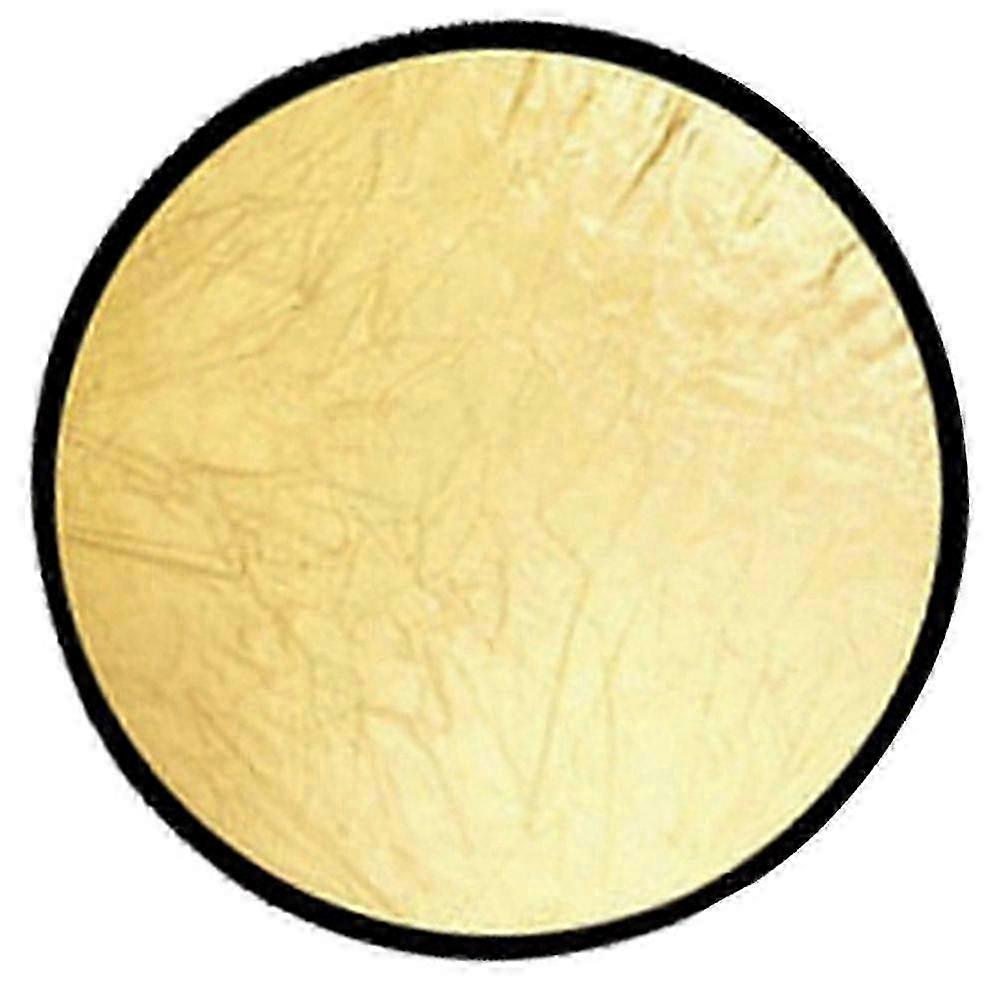 P ography Reflector 2-in-1 Gold Silver Foldable Mini Round Portable Suitable for Studio Diffuser