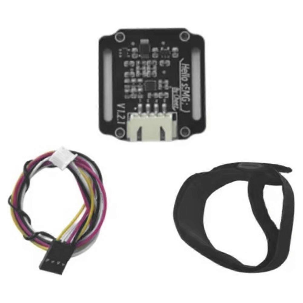 Dry Electrode SEMG Electromyography Sensor EMG Muscle Electromyography Acquisition Module STM32 Development Kit