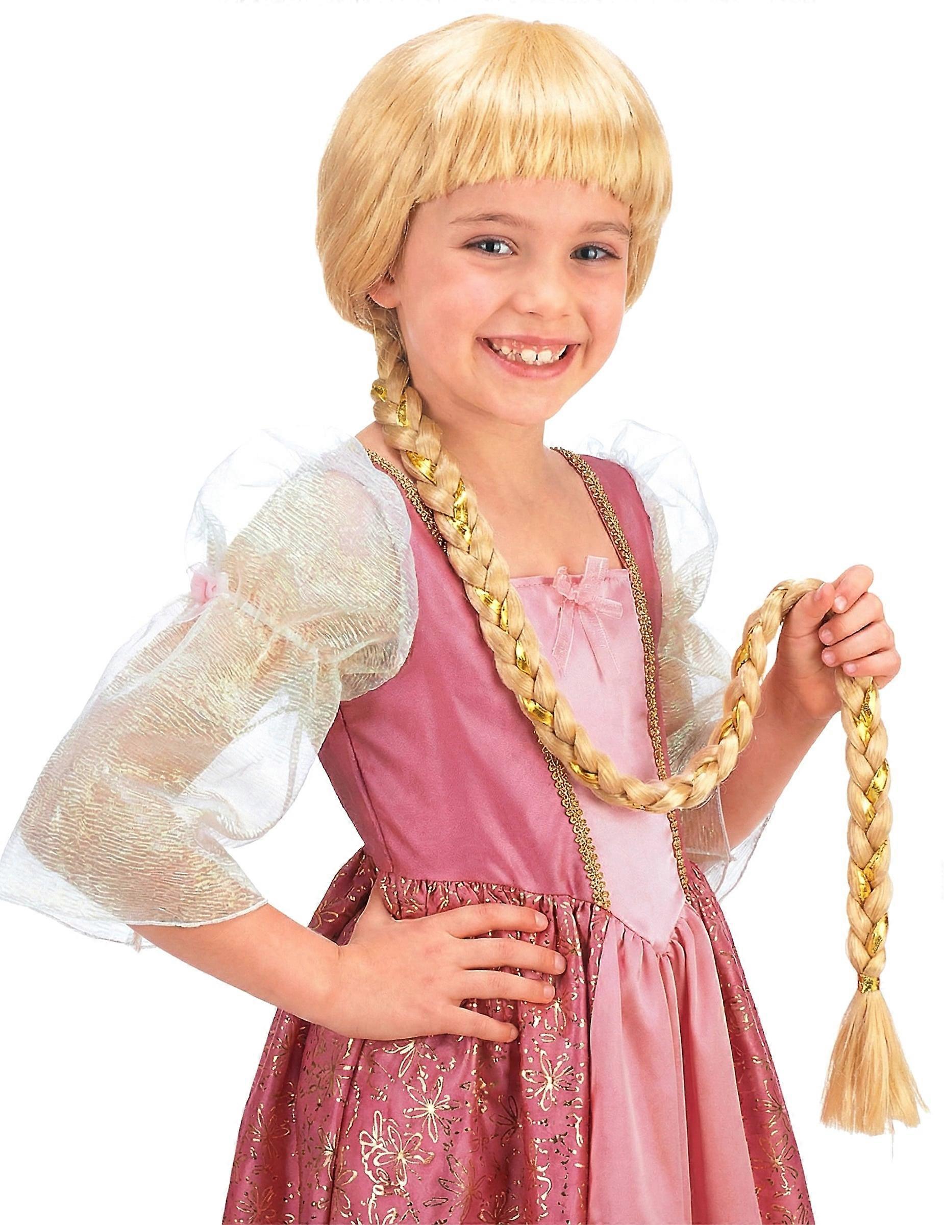 Long braided wig for girls