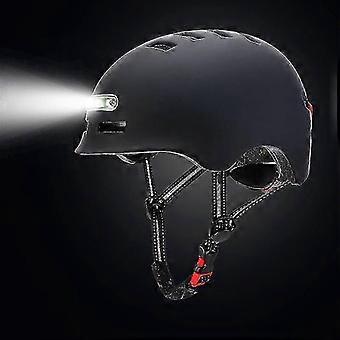 Unisex Cycling Helmet with Illuminated Warning Light, PC Shell & EPS for Adult K