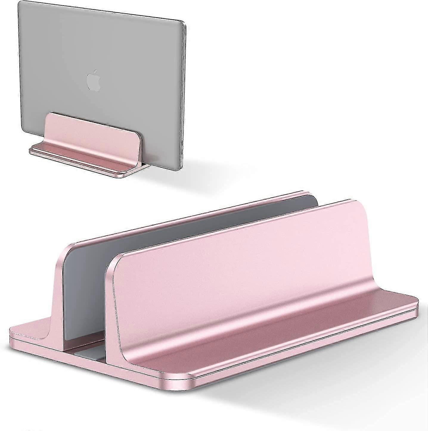 Vertical Laptop Stand,aluminum Adjustable - Pink