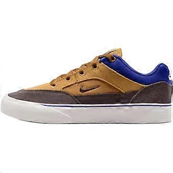 Nike SB MALOR Low top Skateboard Shoes Brown Blue Unisex HF1205-700