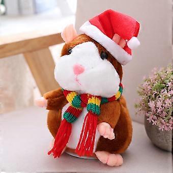 Talking Interactive Hamster Toy, Mimicking Learning Companion for Children