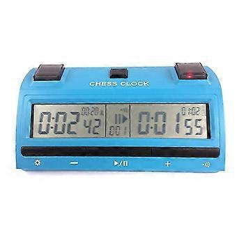 Professional Chess Digital Timer Chess Clock Count Up Down Board Game Stopwatch Bonus Competition H-WHBYV