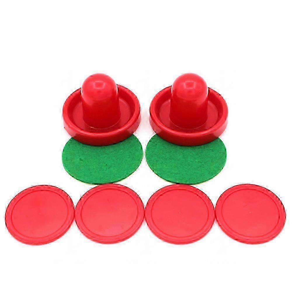 Thick Felt Air Hockey Pushers Set