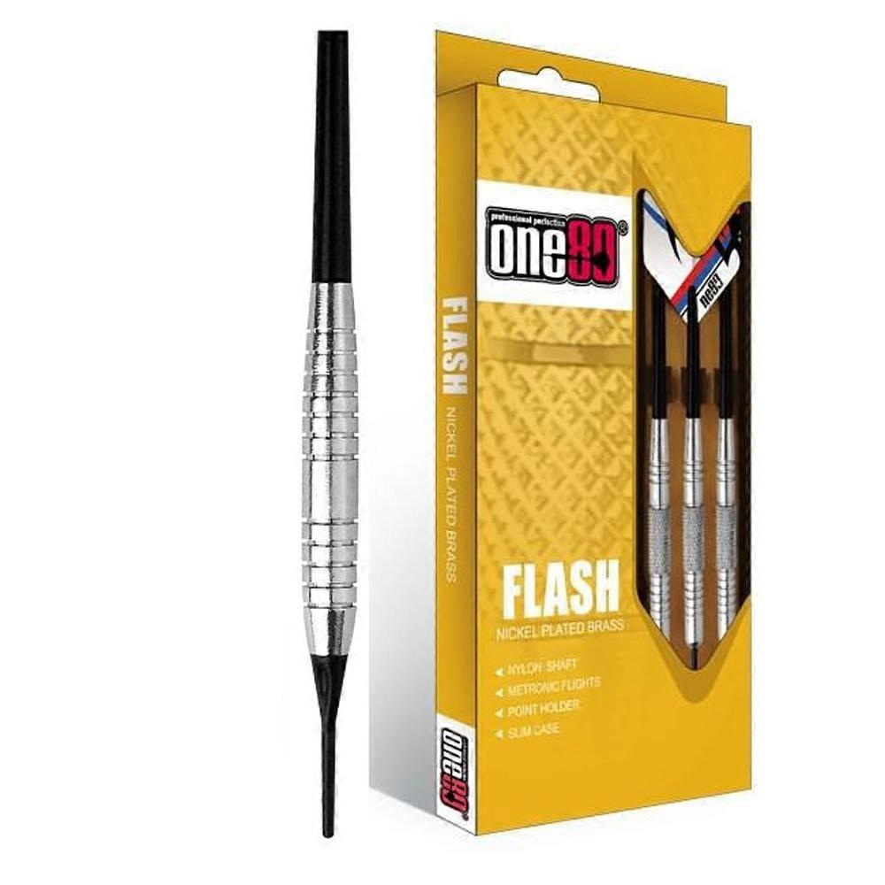 FLASH Exceptional and Premium High Quality Durable One80 Softtip Darts 16g