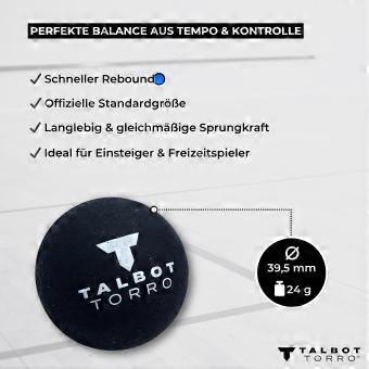 Squashballen - Set van 2 voor beginners en vrijetijdsspelers