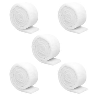 Fish Tank Cotton Filter Pad for Aquarium Cleaning 5Sets White Cotton