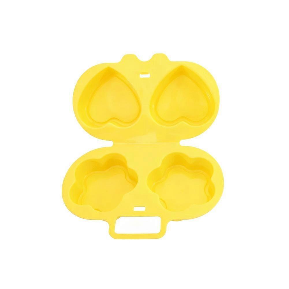 Compact Flower Heart Egg Molder