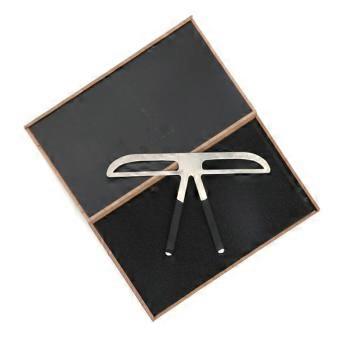 Professional ThreePoint Eyebrow Ruler Stencil for Precise Brow Symmetry and Easy Makeup