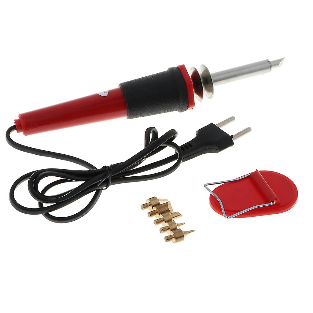 7'si 1 arada Elektrikli Havya Alet Kiti Ayarlanabilir Sıcaklık AB Tak
