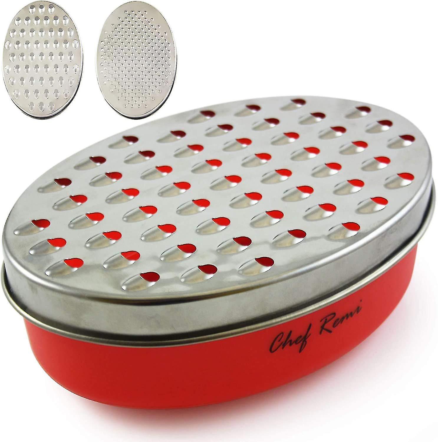The Latest Cheese Grater-2 Years Warranty-top Food Grater With Storage Container-ideal For Hard And Soft Cheeses, Ginger, Eggs, Vegetables-designed To