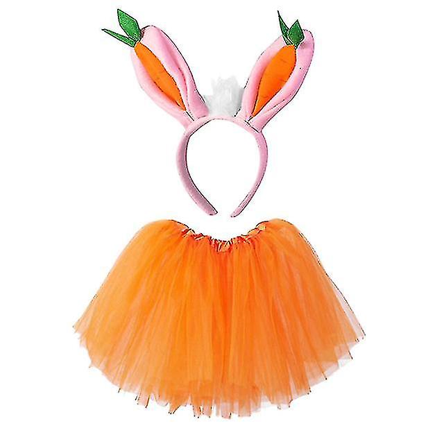 Easter Children"s Rabbit Costume Set  Tutu Skirts With Ears