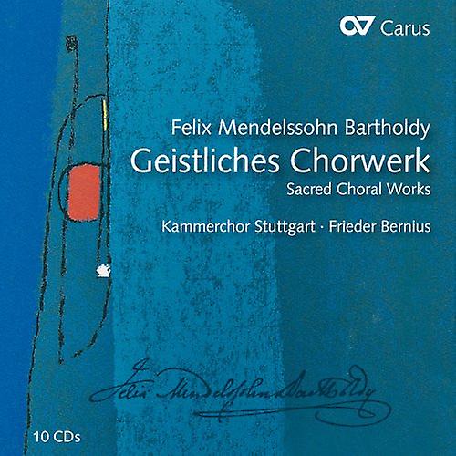 Stuttgart/P Bernius/Kammerchor - Felix Mendelssohn-Bartholdy: Motets, Psalms, Choral Cantatas [CD]