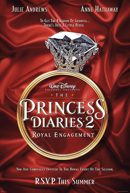 The Princess Diaries 2 (Double Sided Advance) Movie Poster