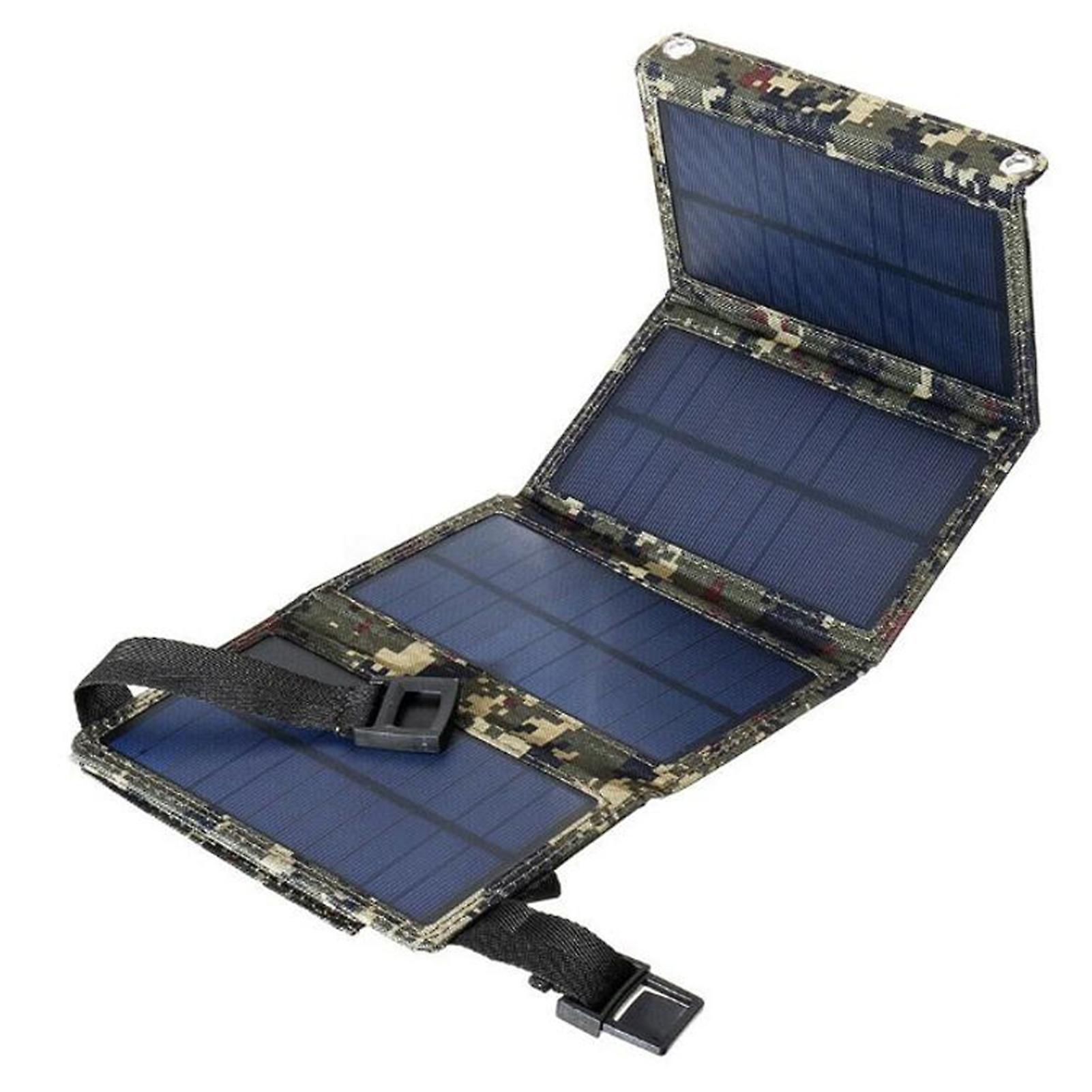 High-power Mini Solar Charging Panel Waterproof Long Service Life With Usb Interface For Outdoor Camping Hiking Use