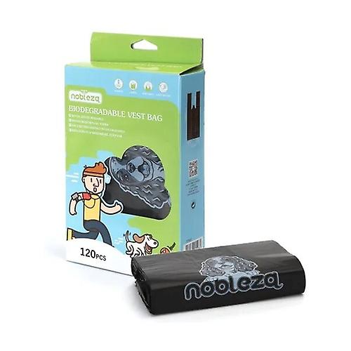 Biodegradable dog waste bags 120 units