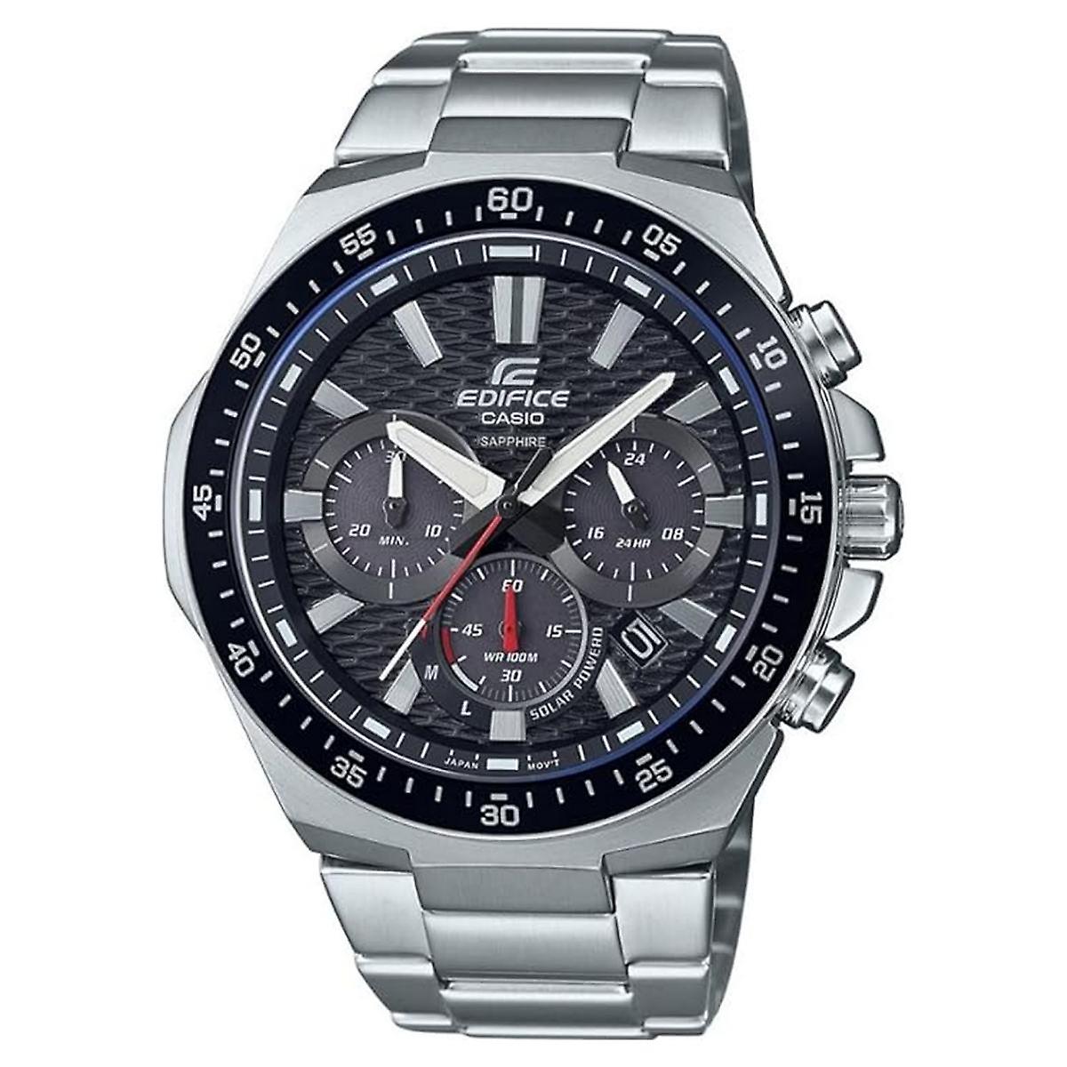 Casio Men's Watch Chronograph Analog Quartz Edifice EFS-S600D-1A4VUEF Stainless Steel