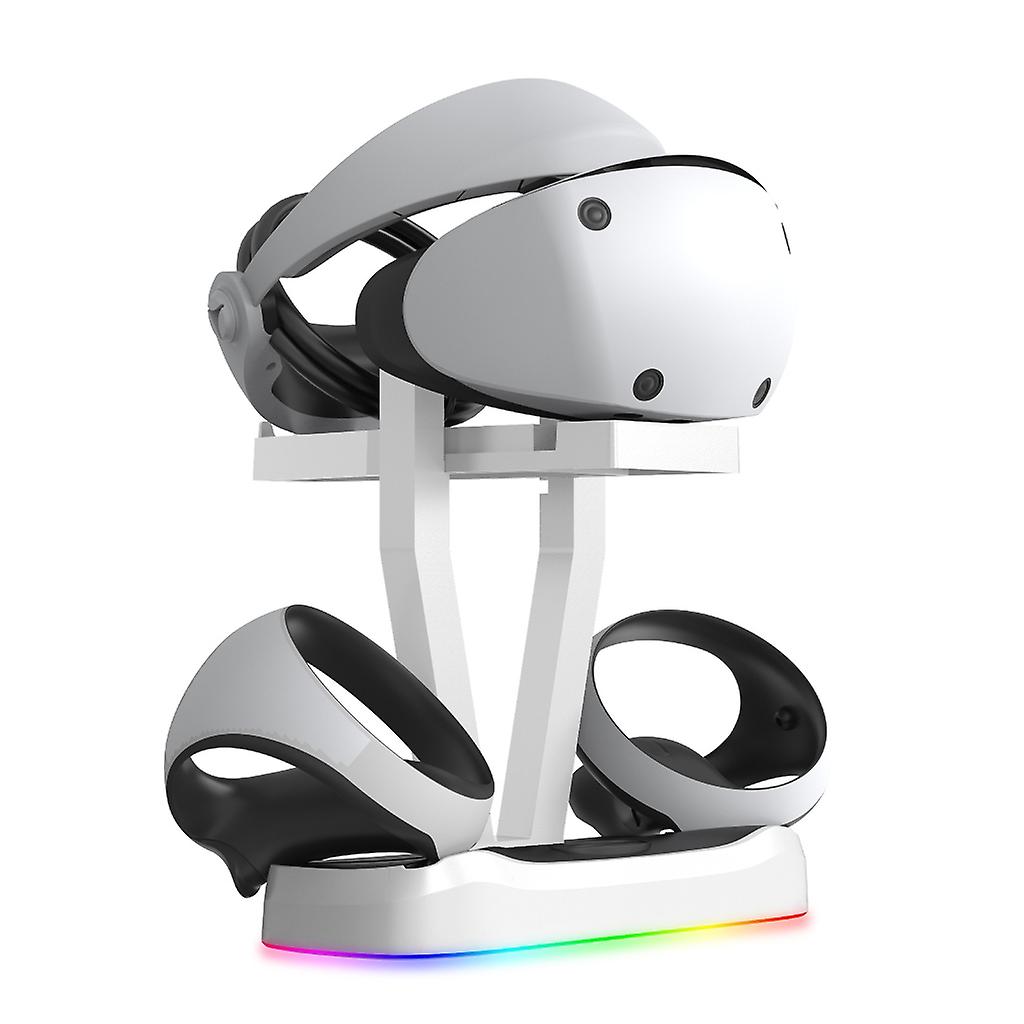 Charging-Dock Controller Headset Storage Bracket-Handle Charge Stand for PS VR2