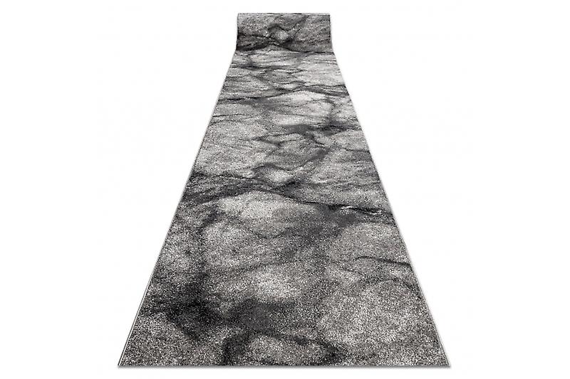 Läufer SILBER Marmor Marmor grau 120cm