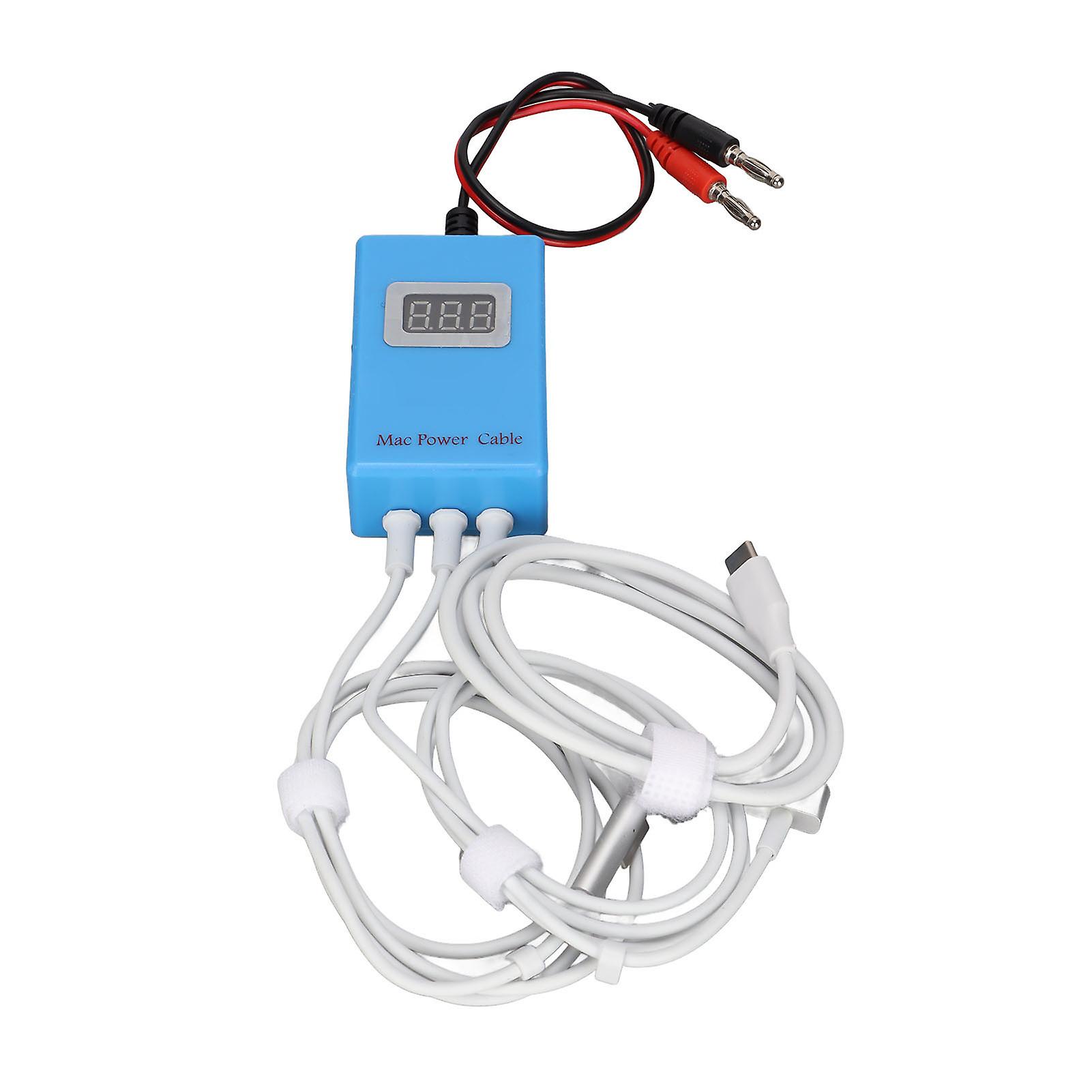 Power Boot Cable for MacBook Fast Charger Test Cable with LCD Display for Type C Devices