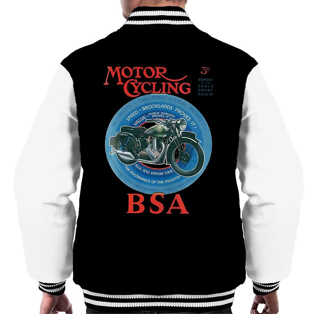 BSA Motor Cycling Empire Star Men's Varsity Jacket