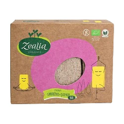Organic Gluten Free Saracen and Quinoa Crackers 6 units of 120g