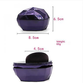 Veeki Makeup Brush No. 55 Foundation Brush with Lid Beauty ToolPurple