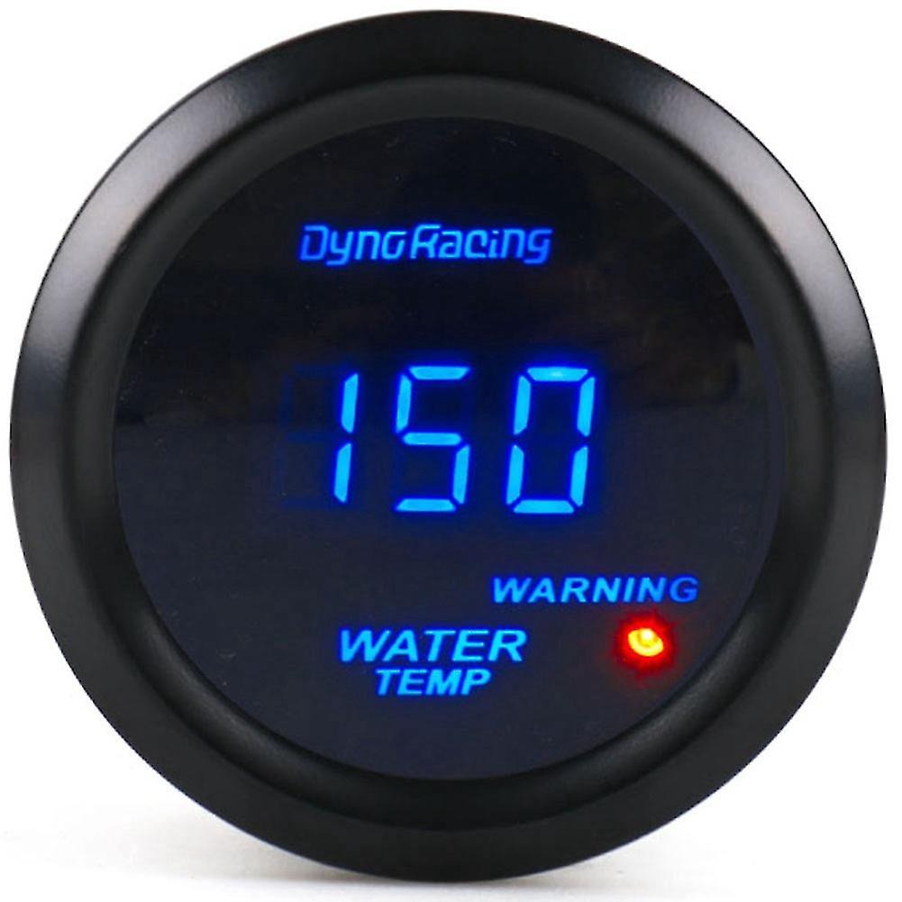 2 Inch 52mm Knob Type Plastic Installation Digital Display Water Temperature Meter