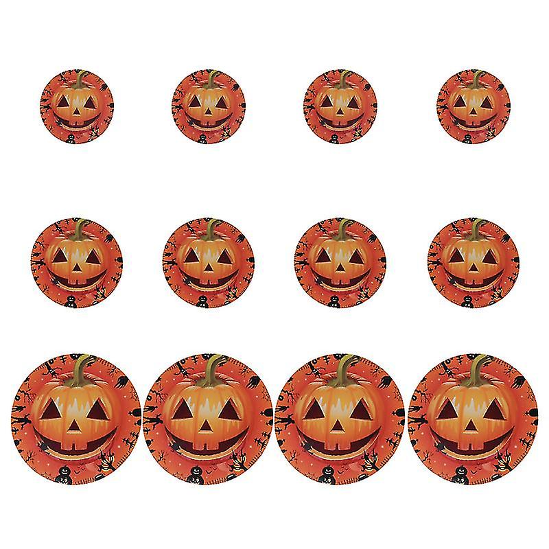 12pcs Halloween Wall Sticker For Halloween Decor