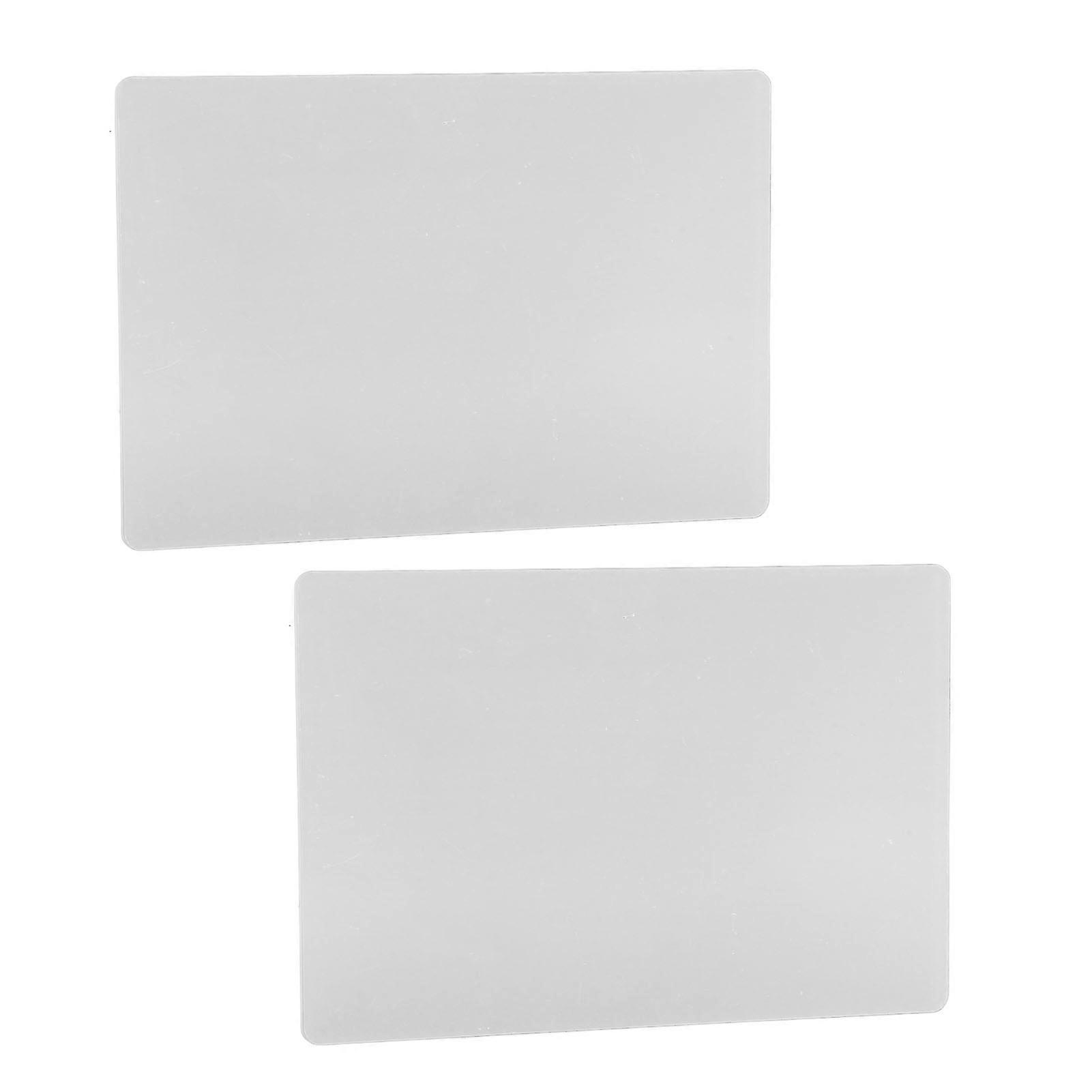 Clear Acrylic Sheet 220x150x3mm Transparent Plastic Panel - 2pcs