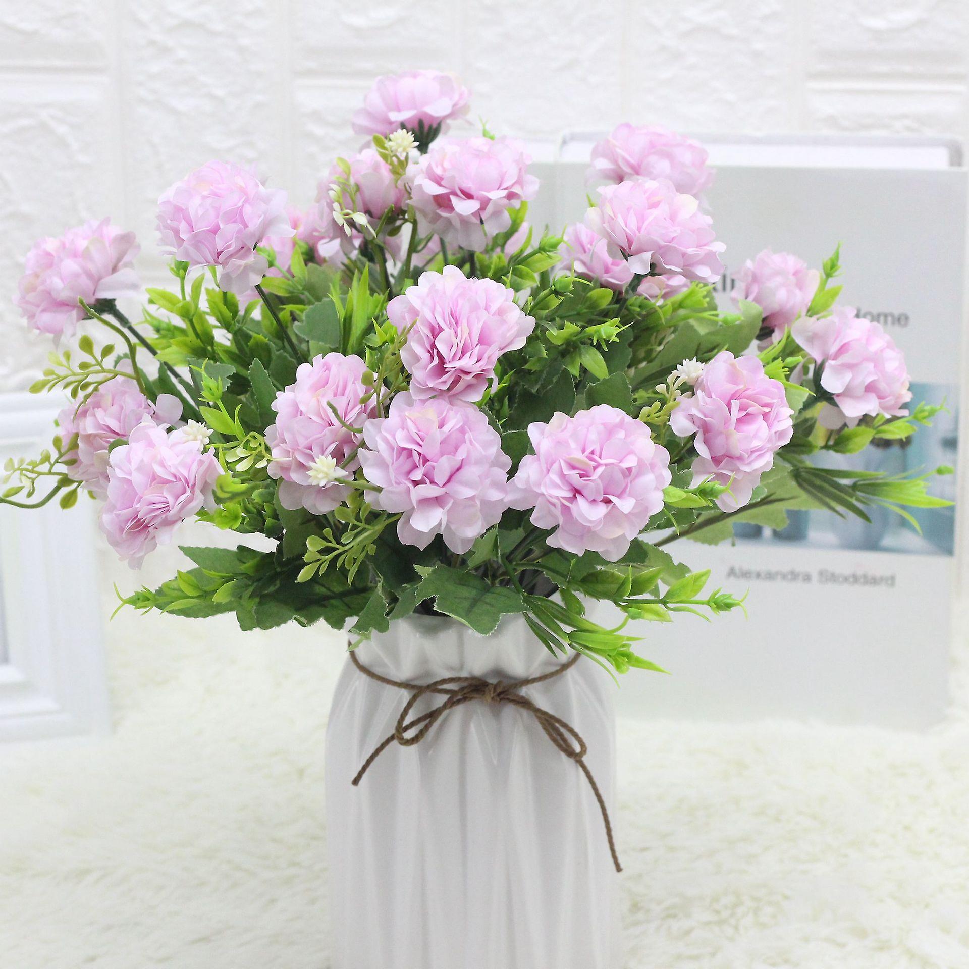 5Pcs emulational flower silk flower premarital bridal bouquet dried