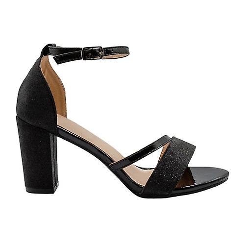 Where's That From Womens/Ladies Perla Ankle Strap Medium Block Heel Sandals