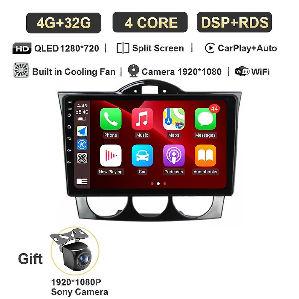 Android 13 Car Radio For Mazda Rx8 Rx-8 2003-2011 Multimedia Player Qled Gps Navigation Carplay Ips Stereo Head Unit 2din Video
